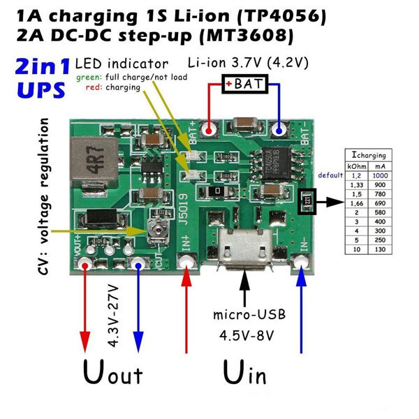 Модуль контроля заряда аккумулятора J5019-Modul - № 1 Модуль контроля заряда аккумулятора J5019-Modul - № 1
