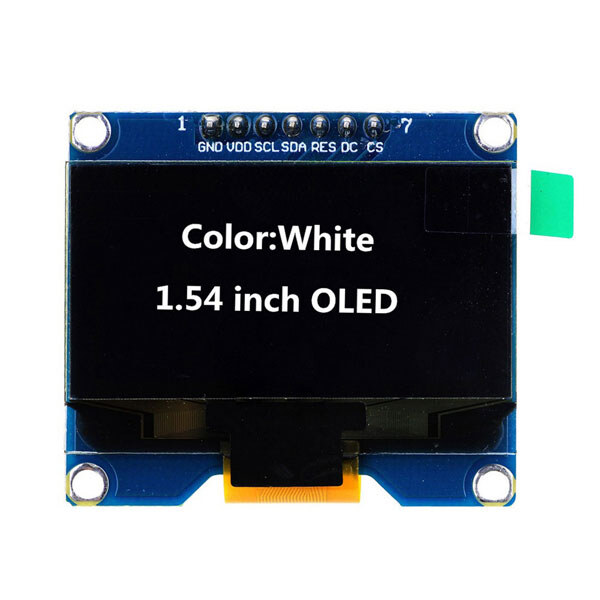 Рідко-кристалічна матриця OLED OLED-1.54-128X64-7PIN-WHITE - № 1 Рідко-кристалічна матриця OLED OLED-1.54-128X64-7PIN-WHITE - № 1