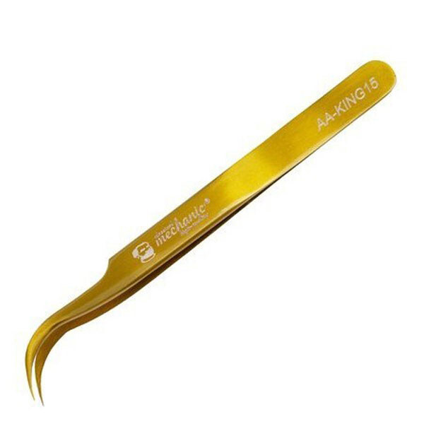 Сталевий пінцет AA-KING15 Gold - № 1 Сталевий пінцет AA-KING15 Gold - № 1