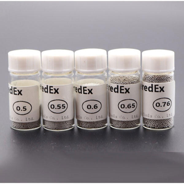 BGA-кульки BGA-Solder-Balls-0.65mm-25K - № 1 BGA-кульки BGA-Solder-Balls-0.65mm-25K - № 1
