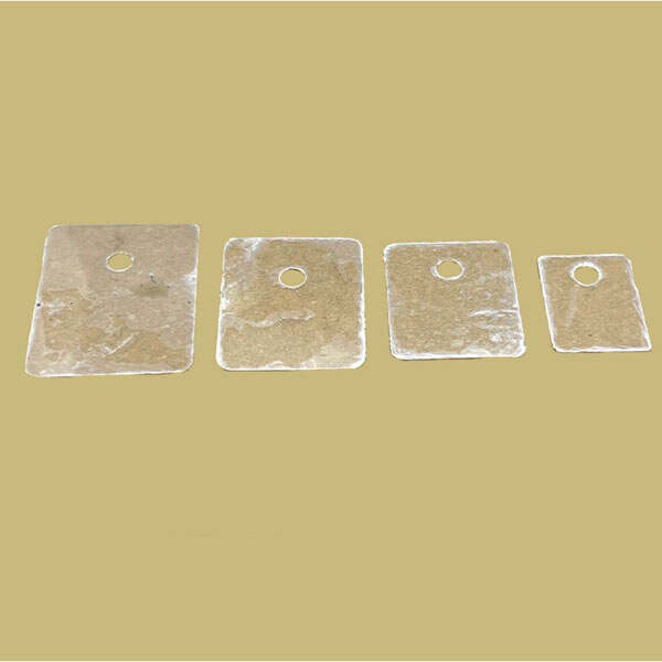 Ізоляційний матеріал Mica Sheet (HOLE) 20x25x0.12 - № 2 Ізоляційний матеріал Mica Sheet (HOLE) 20x25x0.12 - № 2