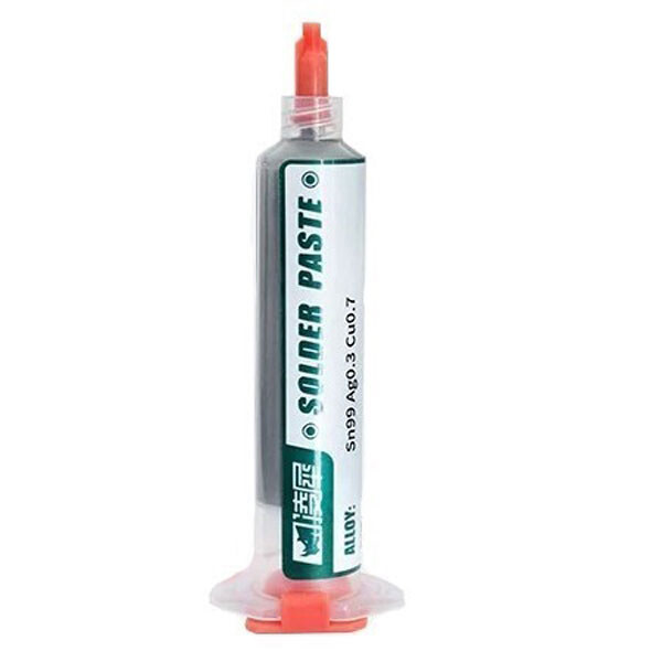 Флюс для пайки Solder Paste Sn99Ag0.3Cu0.7-55 - № 1 Флюс для пайки Solder Paste Sn99Ag0.3Cu0.7-55 - № 1