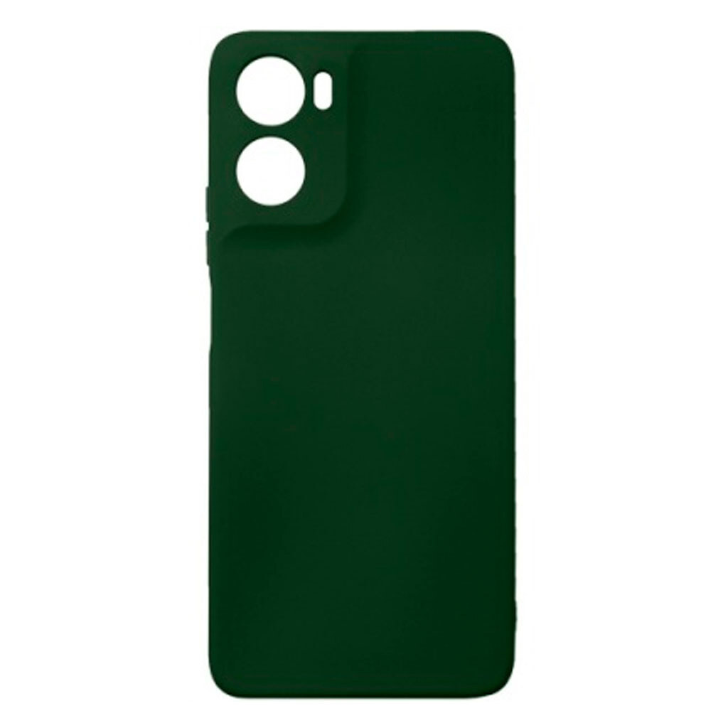 Чехол (накладка) Motorola G06 Power / Moto G06, Original Soft Case, Dark Green, Зеленый - № 1 Чехол (накладка) Motorola G06 Power / Moto G06, Original Soft Case, Dark Green, Зеленый - № 1