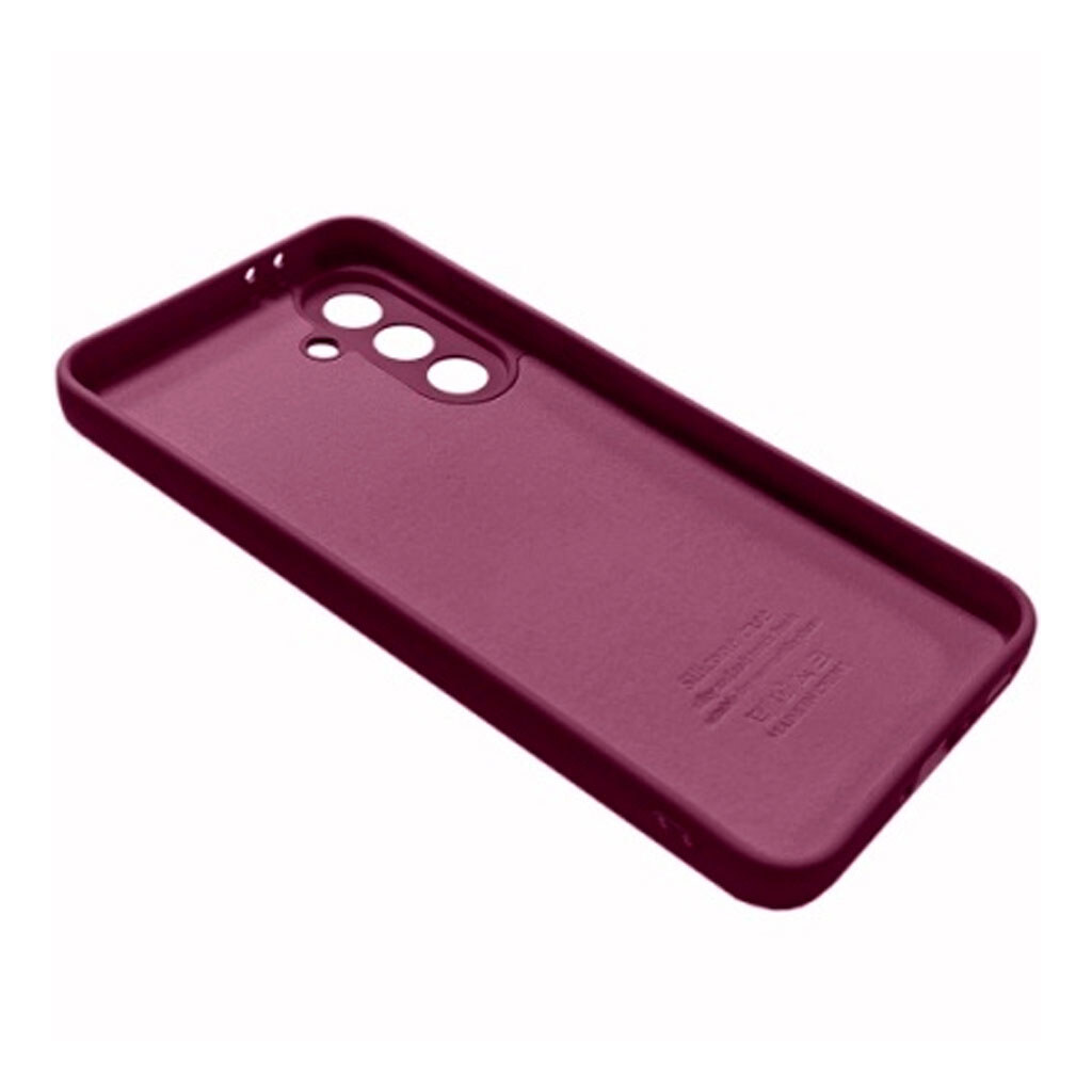 Чохол (накладка) Samsung A576 Galaxy А57 / Galaxy A57 5G, Original Soft Case, Бордовий - № 2 Чохол (накладка) Samsung A576 Galaxy А57 / Galaxy A57 5G, Original Soft Case, Бордовий - № 2