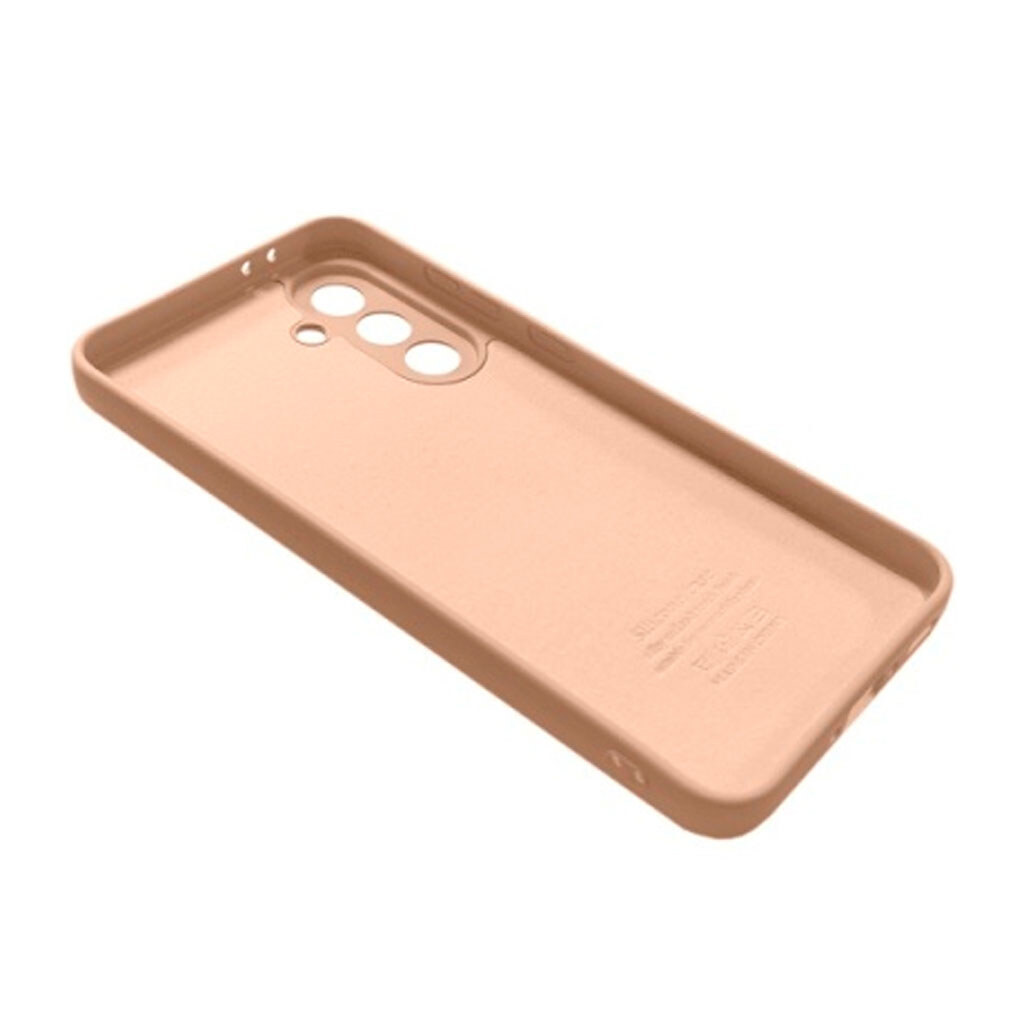 Чохол (накладка) Samsung A576 Galaxy А57 / Galaxy A57 5G, Original Soft Case, Пудровий - № 2 Чохол (накладка) Samsung A576 Galaxy А57 / Galaxy A57 5G, Original Soft Case, Пудровий - № 2