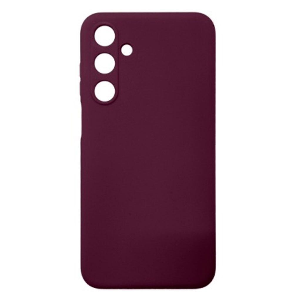 Чохол (накладка) Samsung M356 Galaxy M35, Original Soft Case, Бордовий - № 1 Чохол (накладка) Samsung M356 Galaxy M35, Original Soft Case, Бордовий - № 1