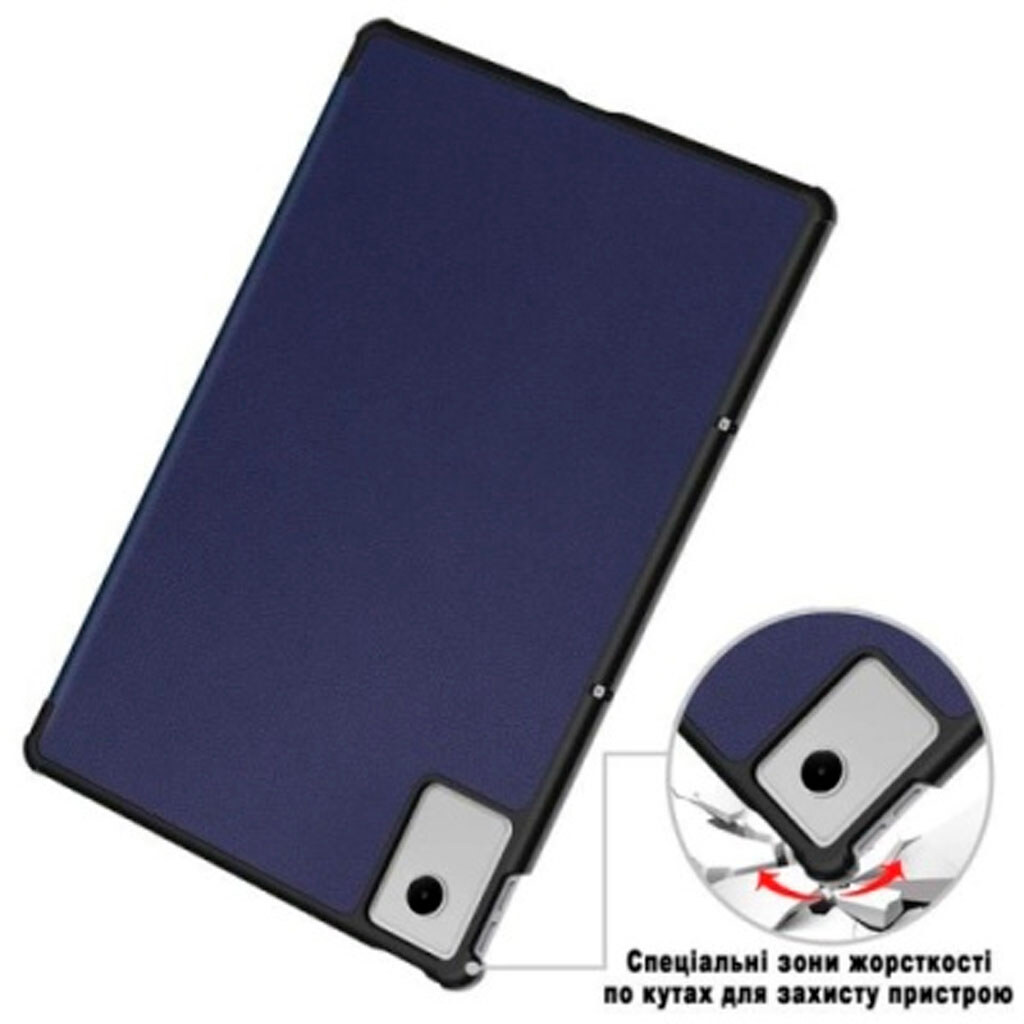 Чохол (книжка) Lenovo Idea Tab Plus / Xiaoxin Pad 12.1 2025, Zarmans, Dark Blue, Синій - № 2 Чохол (книжка) Lenovo Idea Tab Plus / Xiaoxin Pad 12.1 2025, Zarmans, Dark Blue, Синій - № 2