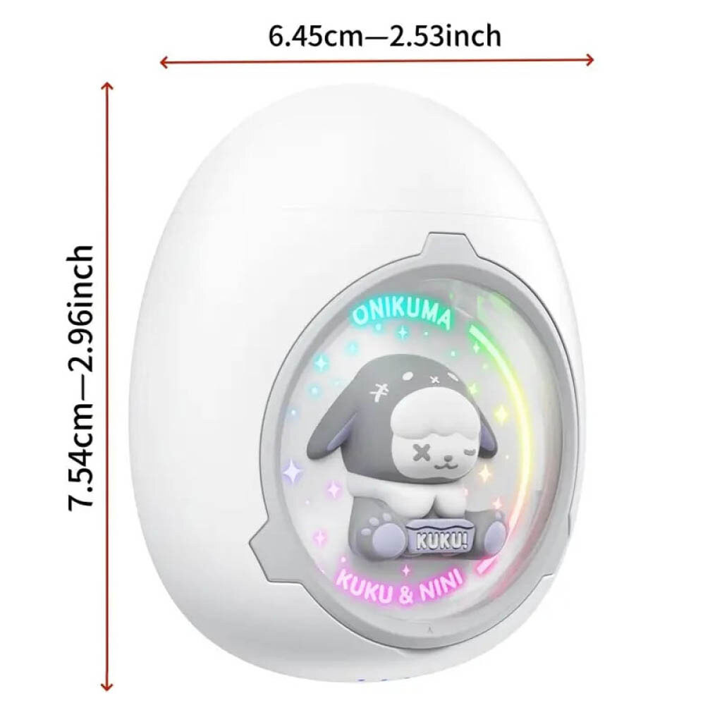 Bluetooth-гарнітура Onikuma T302 KuKu-NiNi, Стерео, Рожевий - № 2 Bluetooth-гарнітура Onikuma T302 KuKu-NiNi, Стерео, Рожевий - № 2