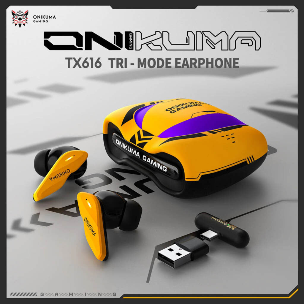 Bluetooth-гарнітура Onikuma TX616 Game, Стерео, Чорний - № 4 Bluetooth-гарнітура Onikuma TX616 Game, Стерео, Чорний - № 4