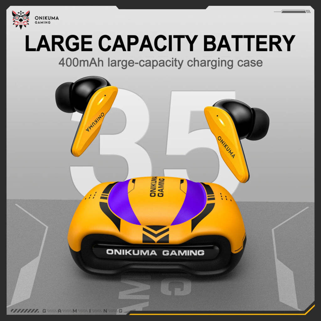 Bluetooth-гарнітура Onikuma TX616 Game, Стерео, Чорний - № 7 Bluetooth-гарнітура Onikuma TX616 Game, Стерео, Чорний - № 7