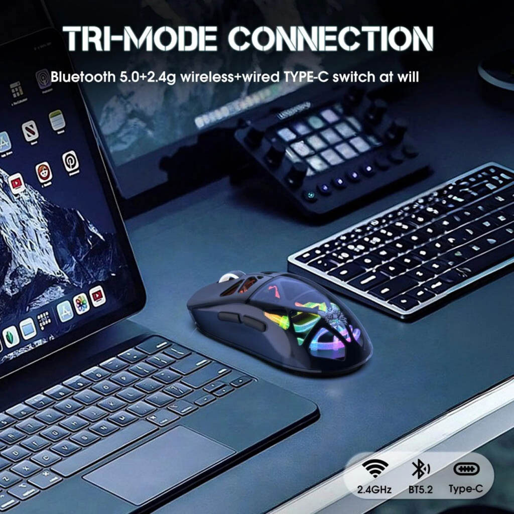 Мышь Onikuma CW930, Черный - № 6 Мышь Onikuma CW930, Черный - № 6