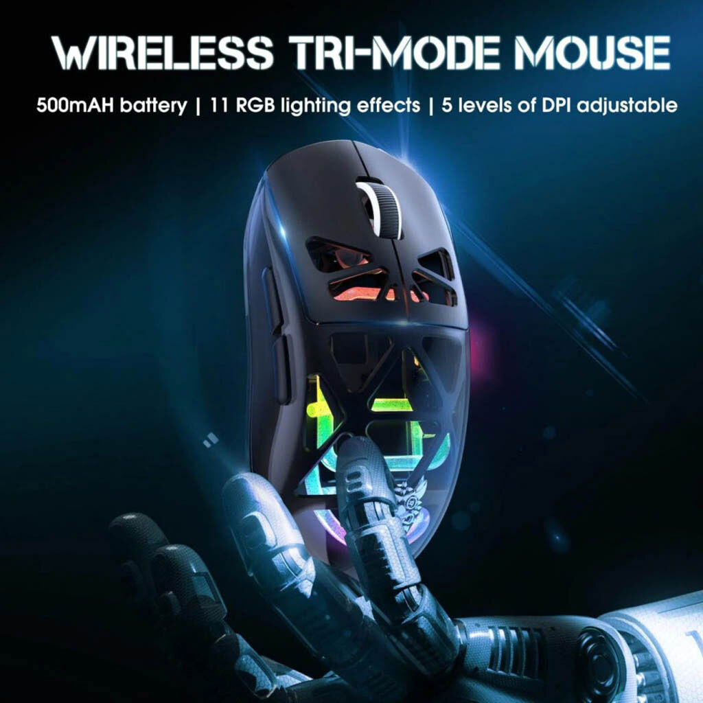 Мышь Onikuma CW930, Черный - № 8 Мышь Onikuma CW930, Черный - № 8