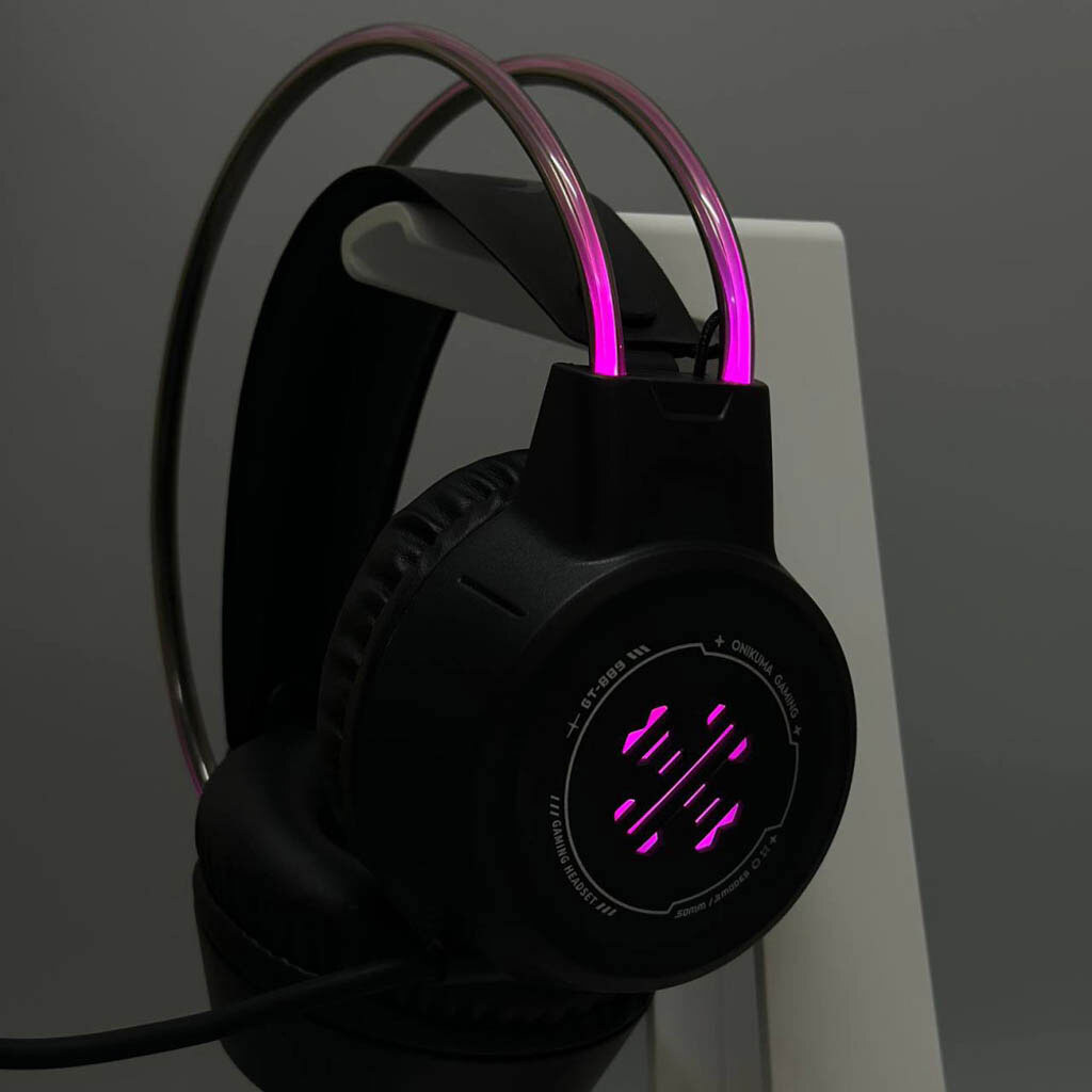 Bluetooth-гарнітура Onikuma GT889 Gaming, Стерео, Чорний - № 2 Bluetooth-гарнітура Onikuma GT889 Gaming, Стерео, Чорний - № 2