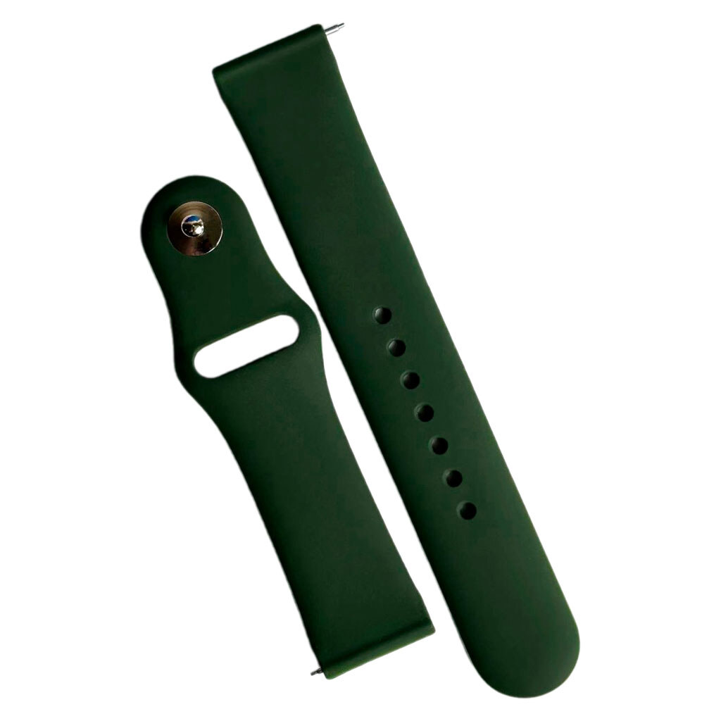 Ремешок универсальный, Silicone, Army Green, Зеленый - № 1 Ремешок универсальный, Silicone, Army Green, Зеленый - № 1