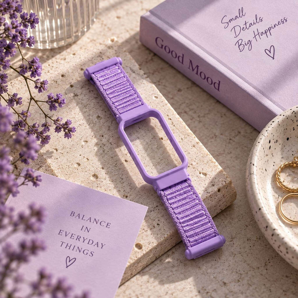 Ремешок Xiaomi Mi Band 9 Active, Nylon Loop, Оранжевый - № 2 Ремешок Xiaomi Mi Band 9 Active, Nylon Loop, Оранжевый - № 2