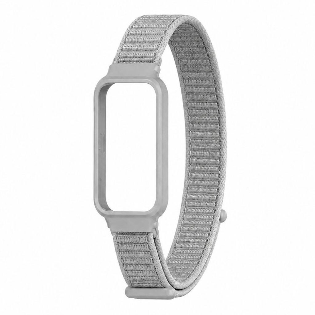 Ремешок Xiaomi Mi Band 9 Active, Nylon Loop, Серый - № 1 Ремешок Xiaomi Mi Band 9 Active, Nylon Loop, Серый - № 1