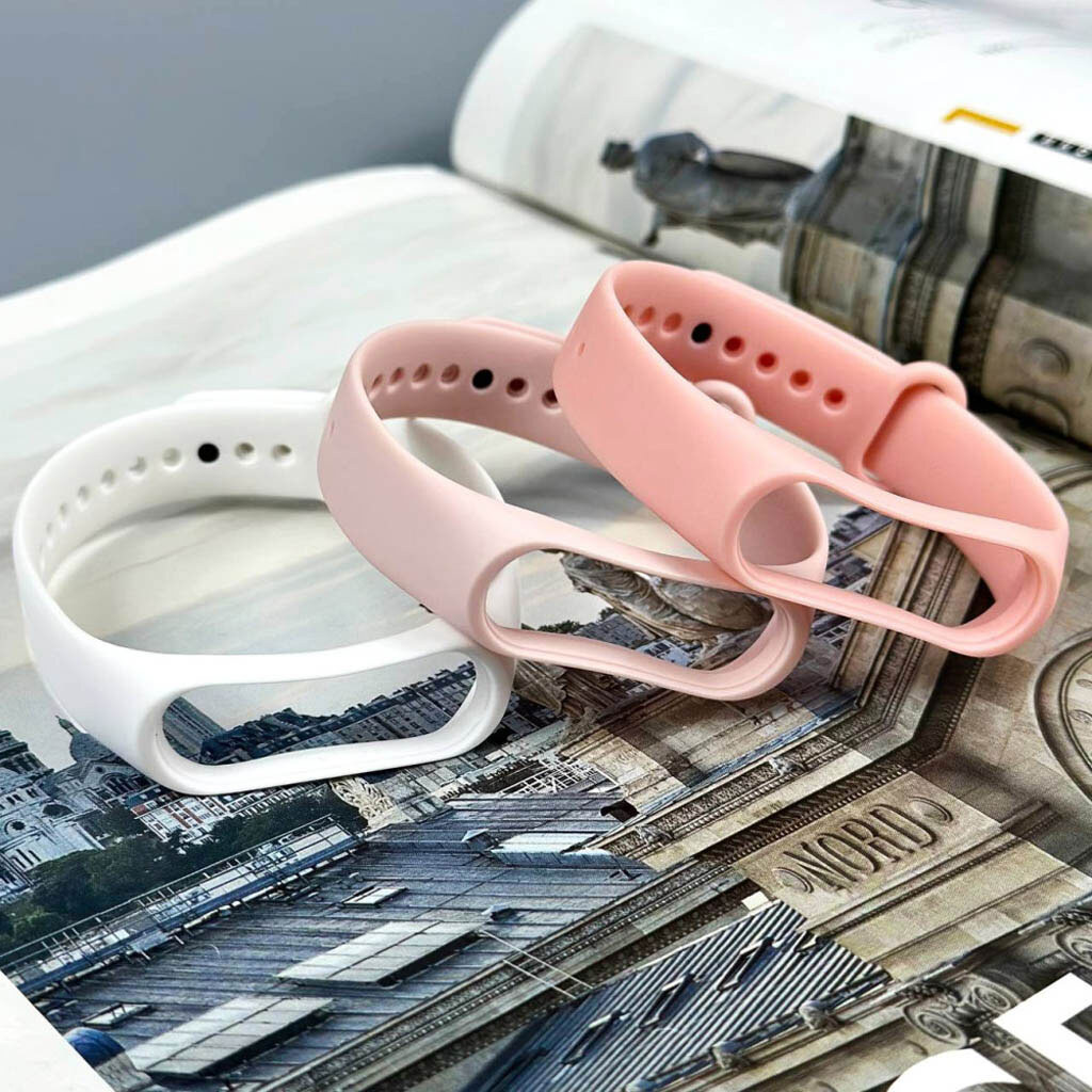 Ремешок Xiaomi Mi Band 3 / Mi Band 4, Silicone Band, Dark Blue, Синий - № 7 Ремешок Xiaomi Mi Band 3 / Mi Band 4, Silicone Band, Dark Blue, Синий - № 7