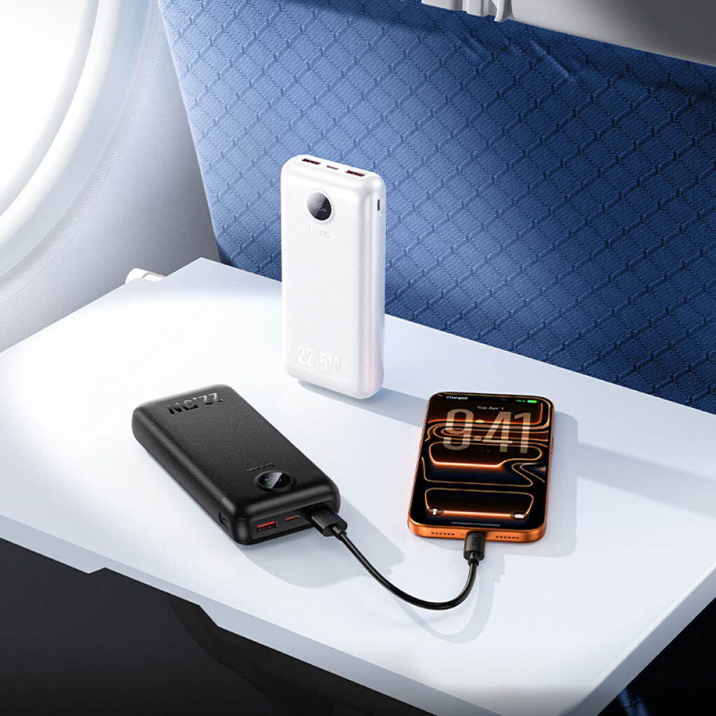 Портативная батарея (Power Bank) Hoco J172A Precision, 20000 mAh, Черный - № 5 Портативная батарея (Power Bank) Hoco J172A Precision, 20000 mAh, Черный - № 5