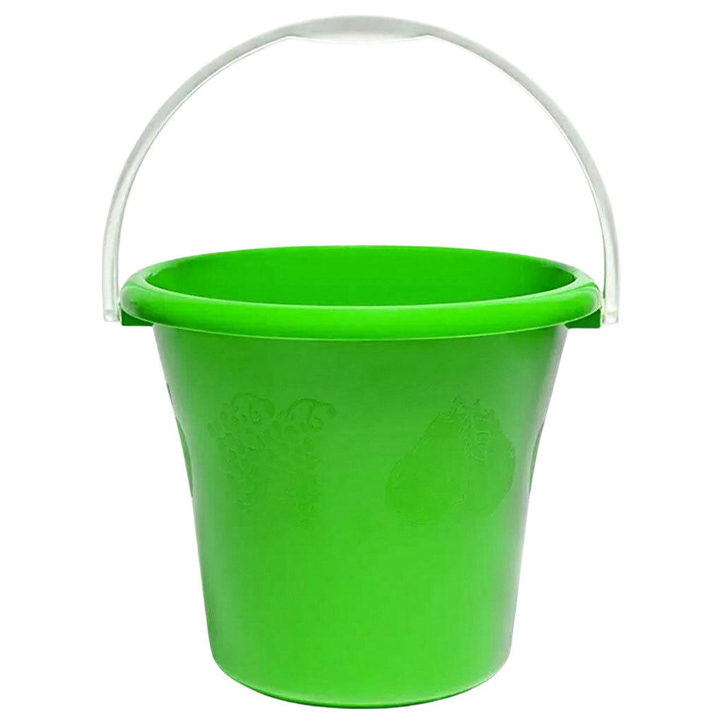 Відро господарське пластикове без кришки SoloPlast В-06 "Фрукти", 6 л - № 7 Відро господарське пластикове без кришки SoloPlast В-06 "Фрукти", 6 л - № 7
