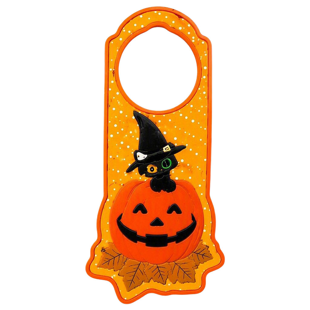 Табличка подвесная на дверную ручку "Halloween" - № 1 Табличка подвесная на дверную ручку "Halloween" - № 1