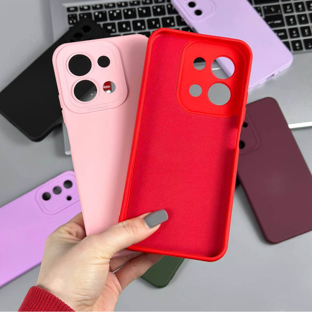 Чохол (накладка) Xiaomi Poco C71 / Redmi A5 / Redmi A7, Original Soft Case, Pastel Blue, Синій - № 2 Чохол (накладка) Xiaomi Poco C71 / Redmi A5 / Redmi A7, Original Soft Case, Pastel Blue, Синій - № 2