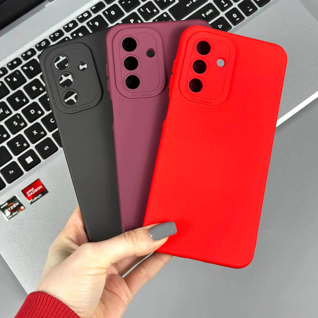 Чохол (накладка) Xiaomi Poco C71 / Redmi A5 / Redmi A7, Original Soft Case, Pastel Blue, Синій - № 5 Чохол (накладка) Xiaomi Poco C71 / Redmi A5 / Redmi A7, Original Soft Case, Pastel Blue, Синій - № 5