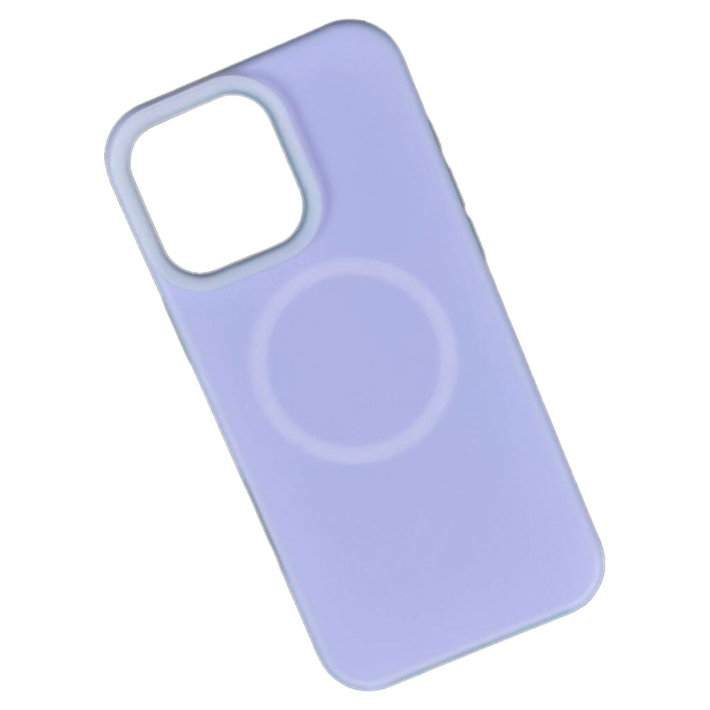 Чохол (накладка) Apple iPhone 16 Pro, Matte Neon Box, MagSafe, Фіолетовий - № 1 Чохол (накладка) Apple iPhone 16 Pro, Matte Neon Box, MagSafe, Фіолетовий - № 1