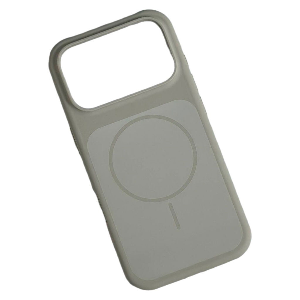 Чохол (накладка) Apple iPhone 14 Pro, Air Beats Two Colors, MagSafe, Сірий - № 1 Чохол (накладка) Apple iPhone 14 Pro, Air Beats Two Colors, MagSafe, Сірий - № 1