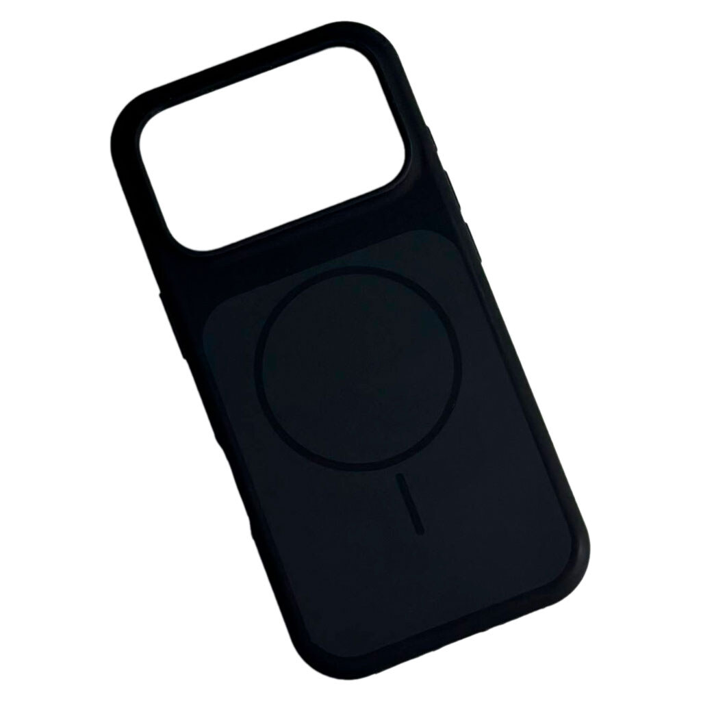 Чохол (накладка) Apple iPhone 15 Pro, Air Beats Two Colors, MagSafe, Чорний - № 1 Чохол (накладка) Apple iPhone 15 Pro, Air Beats Two Colors, MagSafe, Чорний - № 1