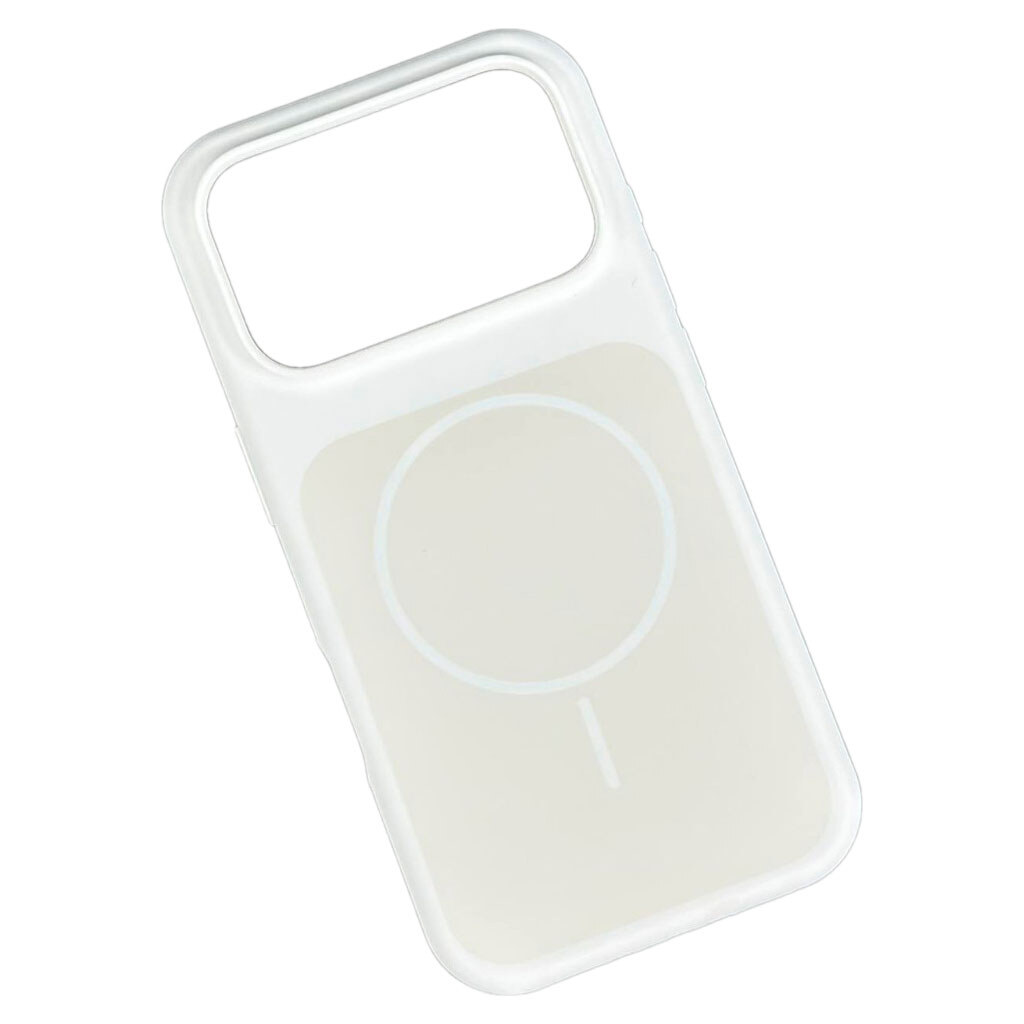 Чохол (накладка) Apple iPhone 16 Pro, Air Beats Two Colors, MagSafe, Білий - № 1 Чохол (накладка) Apple iPhone 16 Pro, Air Beats Two Colors, MagSafe, Білий - № 1