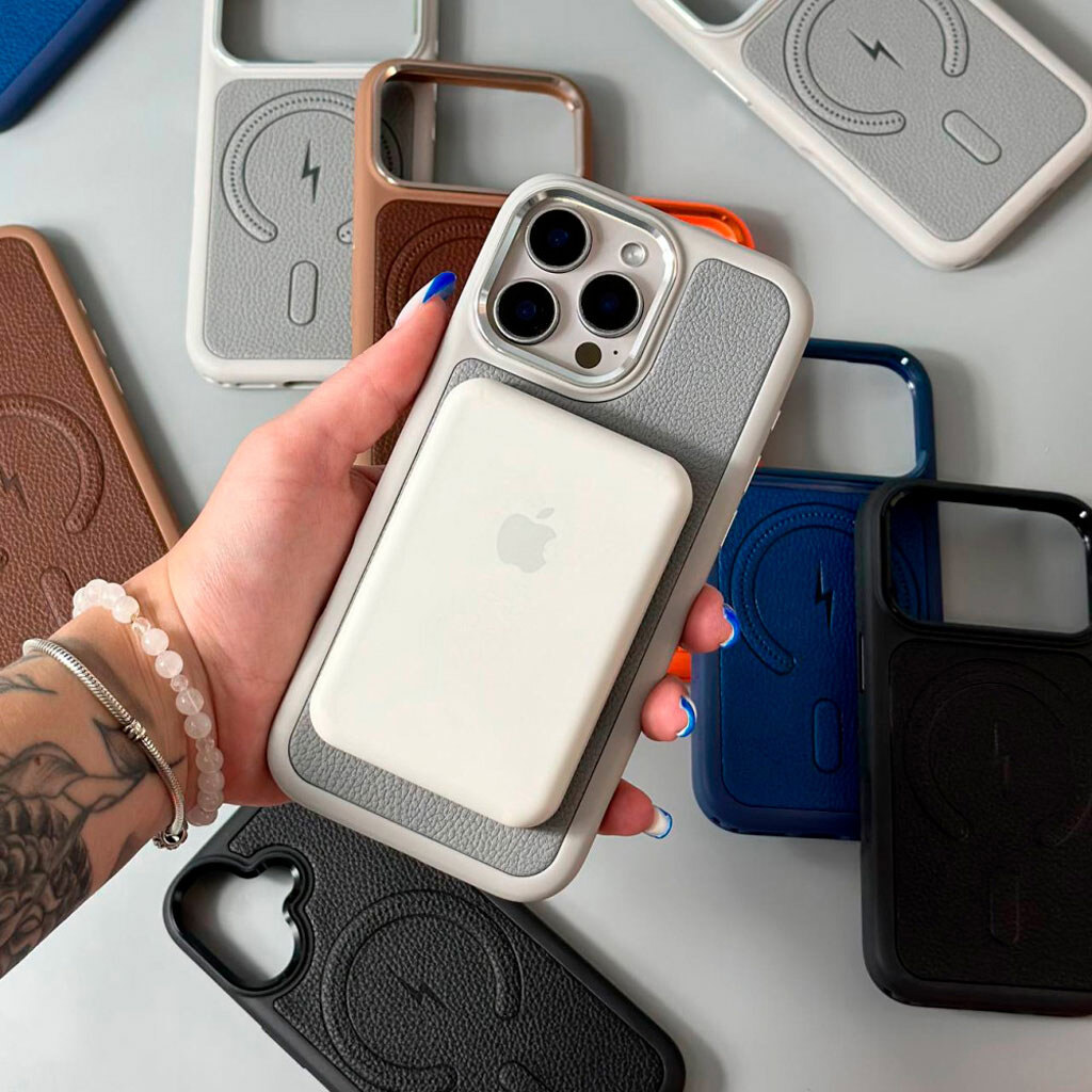 Чохол (накладка) Apple iPhone 14 Pro, Urban Style, MagSafe, Шоколадний - № 3 Чохол (накладка) Apple iPhone 14 Pro, Urban Style, MagSafe, Шоколадний - № 3