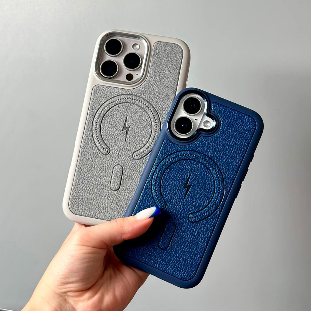 Чехол (накладка) Apple iPhone 14, Urban Style, MagSafe, Синий - № 4 Чехол (накладка) Apple iPhone 14, Urban Style, MagSafe, Синий - № 4