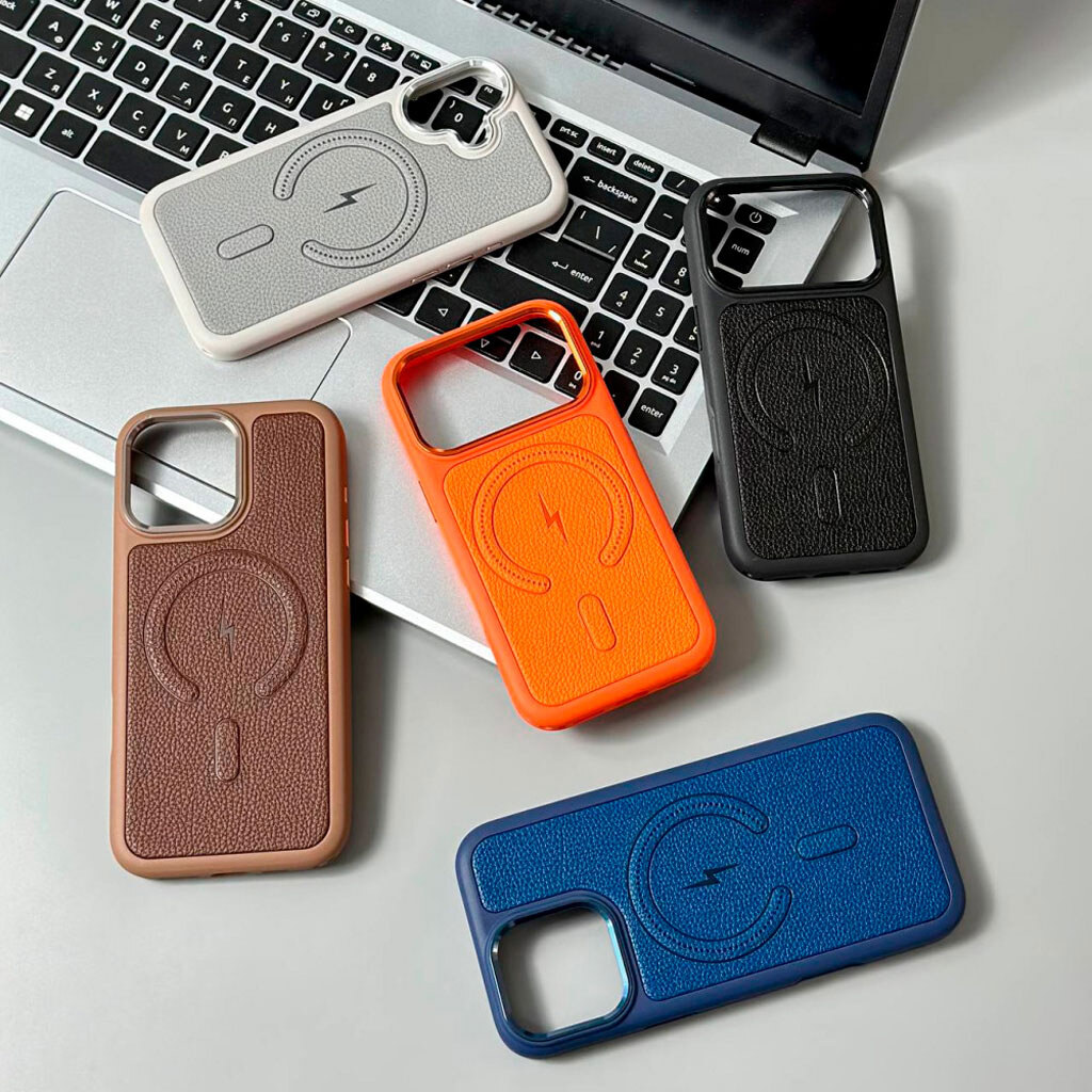 Чохол (накладка) Apple iPhone 17, Urban Style, MagSafe, Синій - № 7 Чохол (накладка) Apple iPhone 17, Urban Style, MagSafe, Синій - № 7