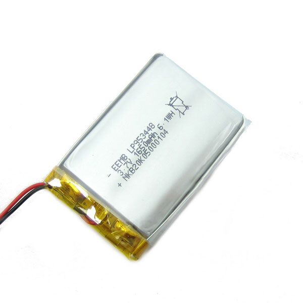 Акумулятор літієвий LP953448-PCM-LD, 9,5 x 48 x 34 мм. - № 1 Акумулятор літієвий LP953448-PCM-LD, 9,5 x 48 x 34 мм. - № 1