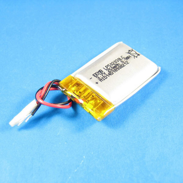 Акумулятор літієвий LP502030LC-PCM-LD, 5,0 x 30 x 20 мм. - № 1 Акумулятор літієвий LP502030LC-PCM-LD, 5,0 x 30 x 20 мм. - № 1