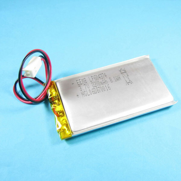 Акумулятор літієвий LP604374-PCM-LD, 6,0 x 74 x 43 мм. - № 2 Акумулятор літієвий LP604374-PCM-LD, 6,0 x 74 x 43 мм. - № 2