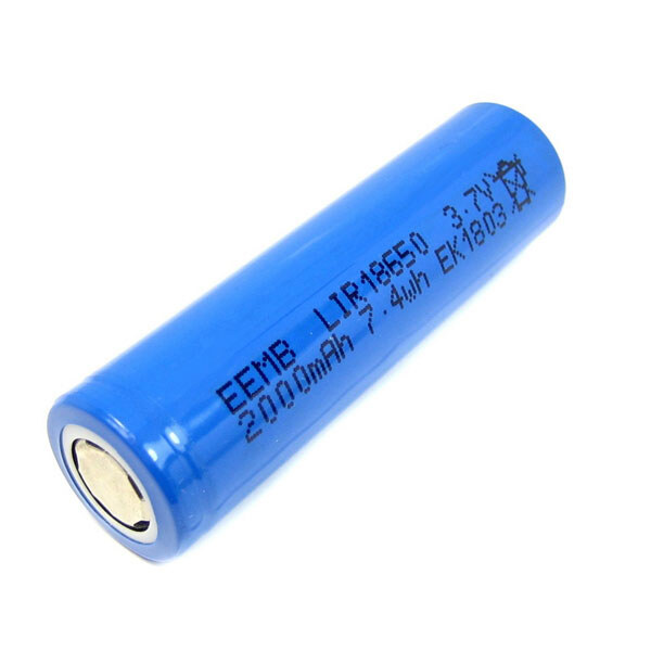 Аккумулятор литиевый LIR18650 2000mah - № 1 Аккумулятор литиевый LIR18650 2000mah - № 1