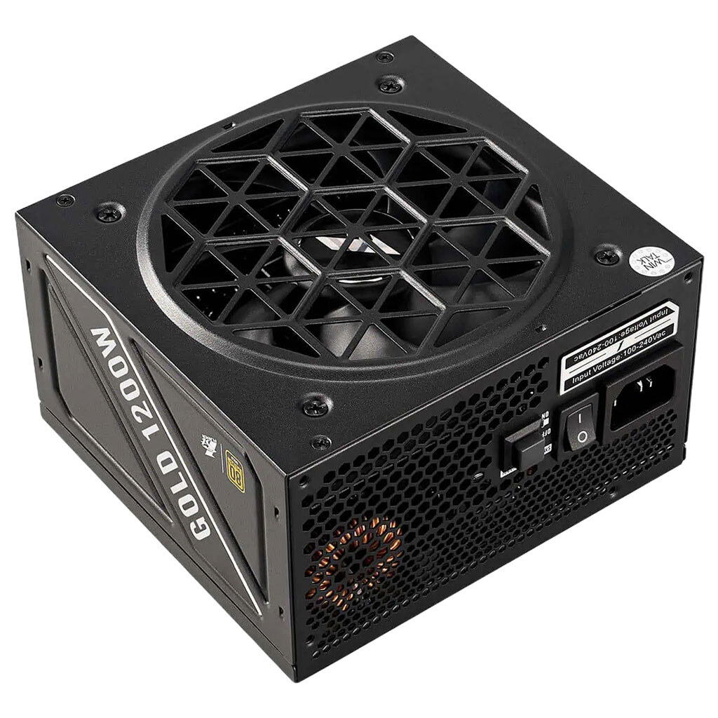 Блок живлення для корпусів 1stPlayer HA-1200BA4, Чорний - № 8 Блок живлення для корпусів 1stPlayer HA-1200BA4, Чорний - № 8
