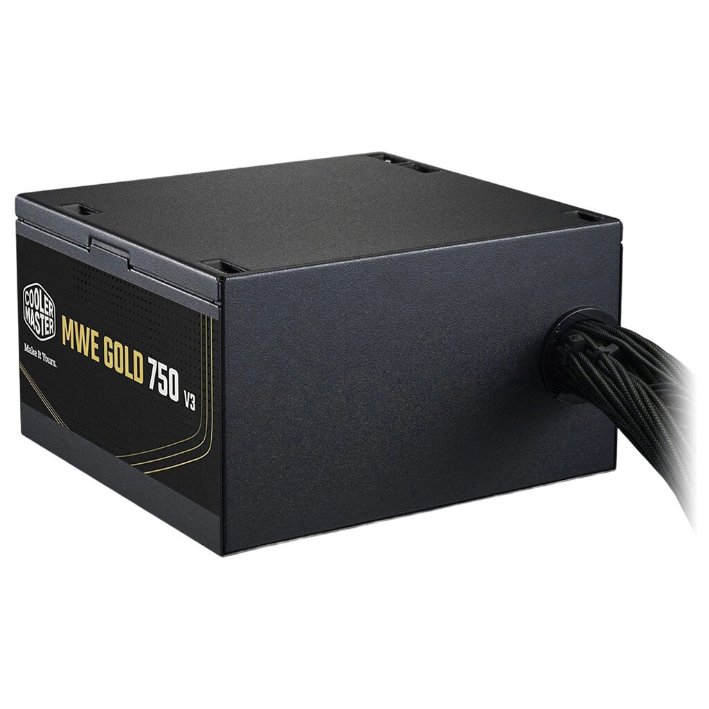 Блок живлення для корпусів CoolerMaster MWE Gold 750 V3 NM, Чорний - № 1 Блок живлення для корпусів CoolerMaster MWE Gold 750 V3 NM, Чорний - № 1