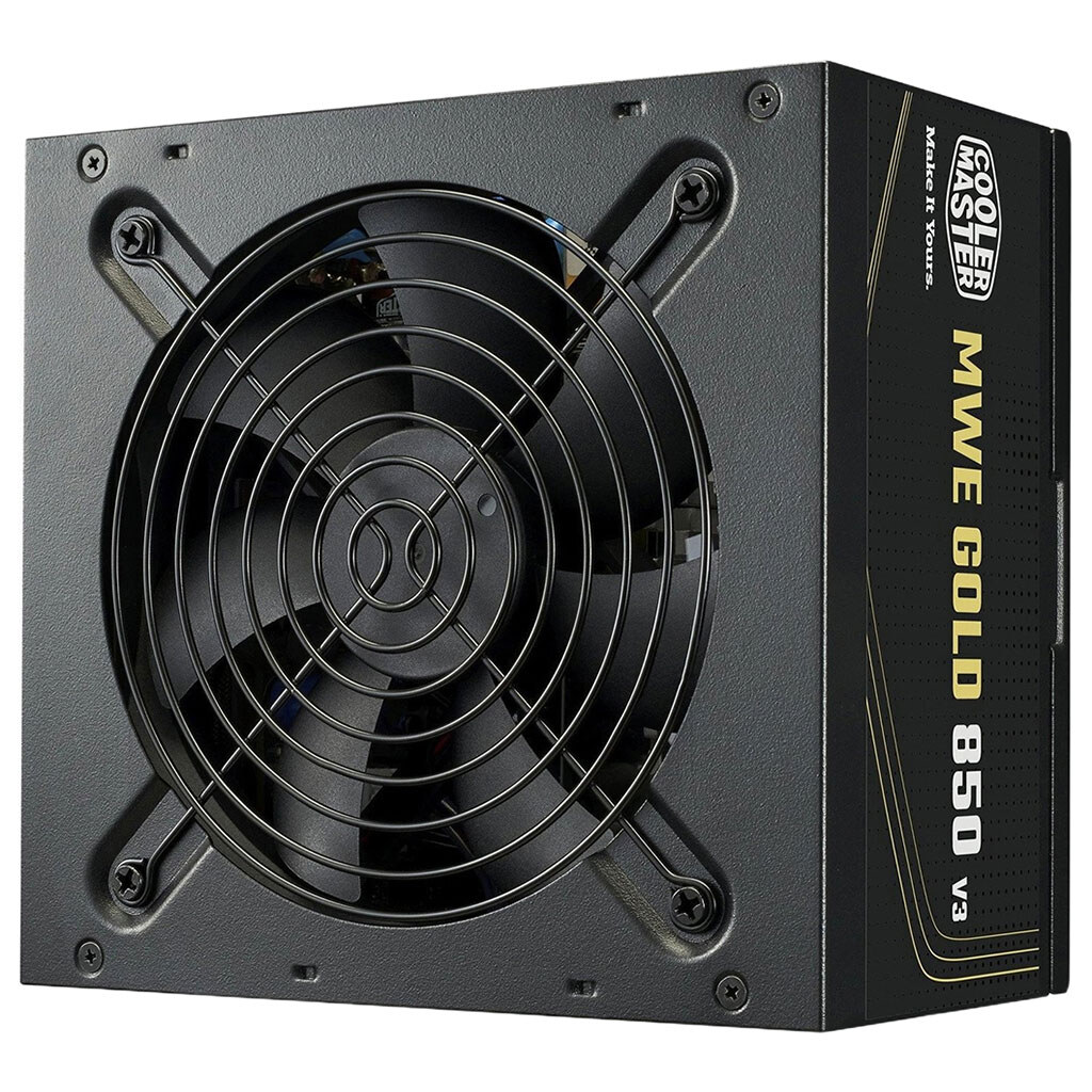Блок питания для корпусов CoolerMaster MWE Gold 850 V3 NM, Черный - № 2 Блок питания для корпусов CoolerMaster MWE Gold 850 V3 NM, Черный - № 2
