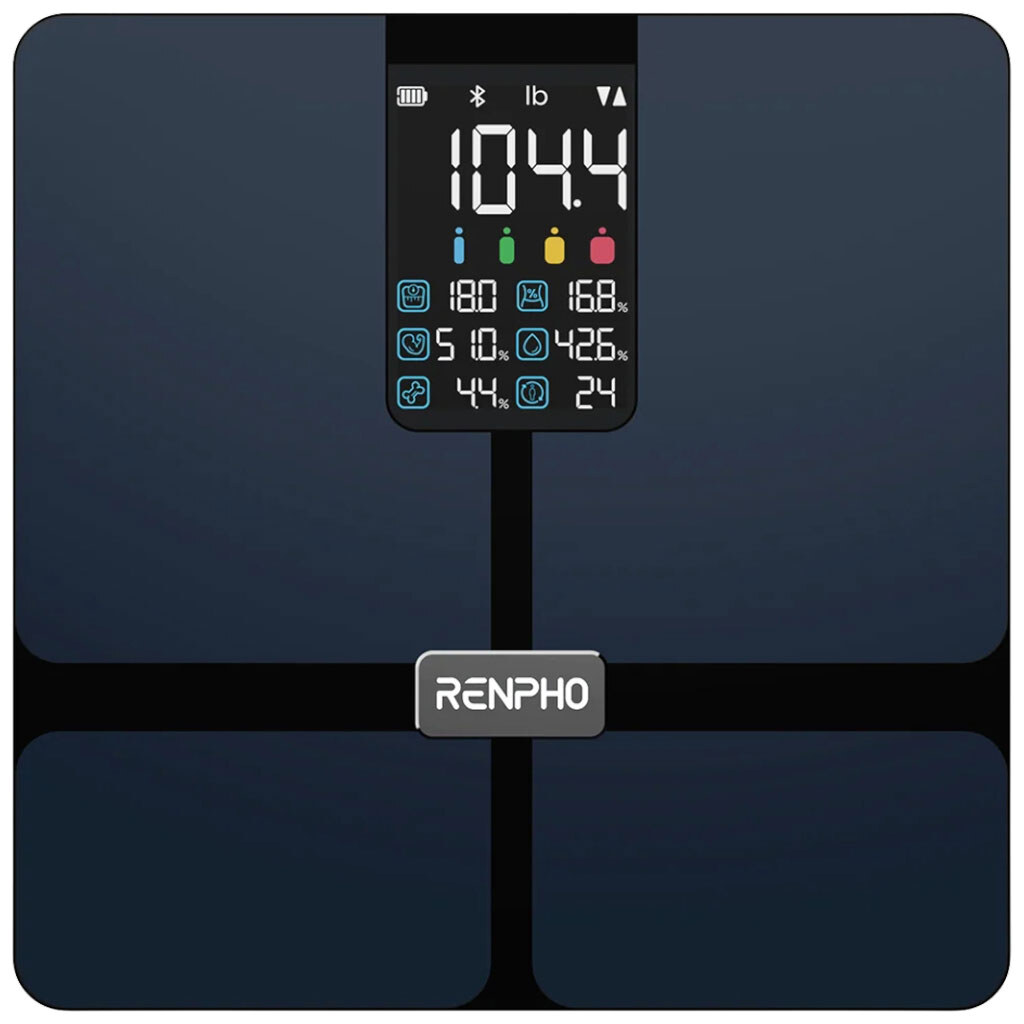 Ваги для підлоги RENPHO Elis 2X Body Fat Scale, Чорний - № 1 Ваги для підлоги RENPHO Elis 2X Body Fat Scale, Чорний - № 1