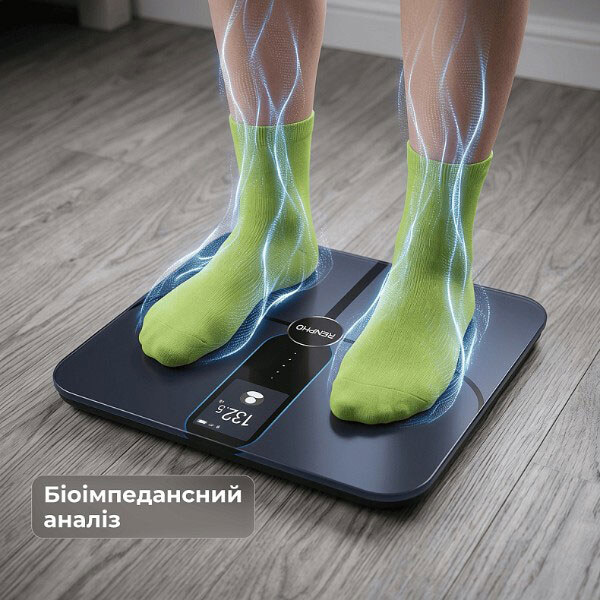 Ваги для підлоги RENPHO Elis Nova Smart WiFi Body Scale, Чорний - № 8 Ваги для підлоги RENPHO Elis Nova Smart WiFi Body Scale, Чорний - № 8