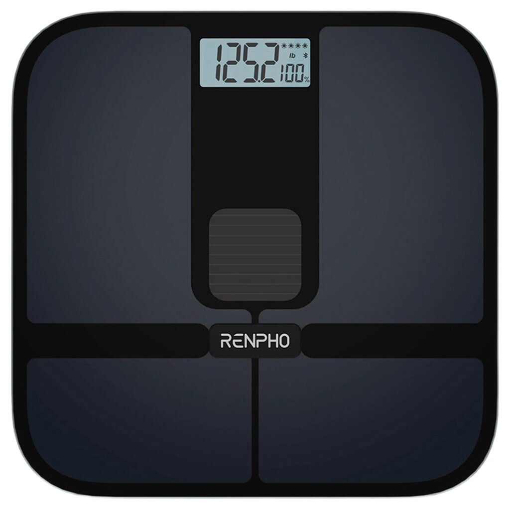 Ваги для підлоги RENPHO Elis Solar 2 Smart Body Scale, Чорний - № 1 Ваги для підлоги RENPHO Elis Solar 2 Smart Body Scale, Чорний - № 1