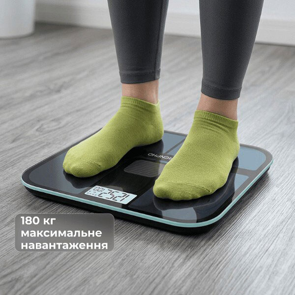 Ваги для підлоги RENPHO Elis Solar 2 Smart Body Scale, Чорний - № 3 Ваги для підлоги RENPHO Elis Solar 2 Smart Body Scale, Чорний - № 3