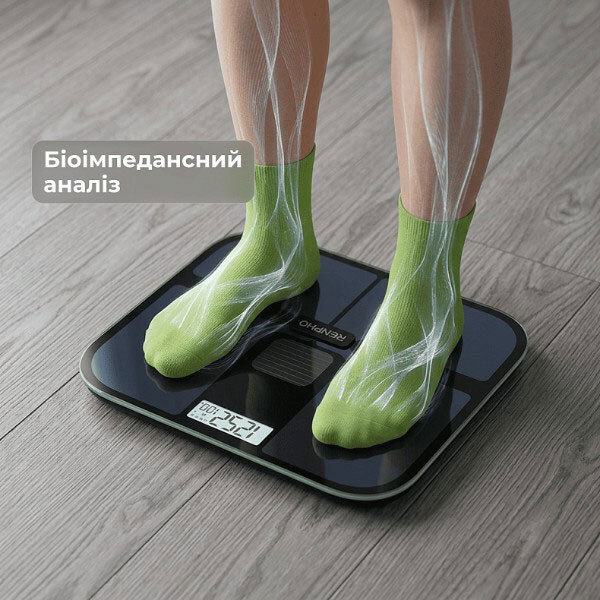 Ваги для підлоги RENPHO Elis Solar 2 Smart Body Scale, Чорний - № 4 Ваги для підлоги RENPHO Elis Solar 2 Smart Body Scale, Чорний - № 4