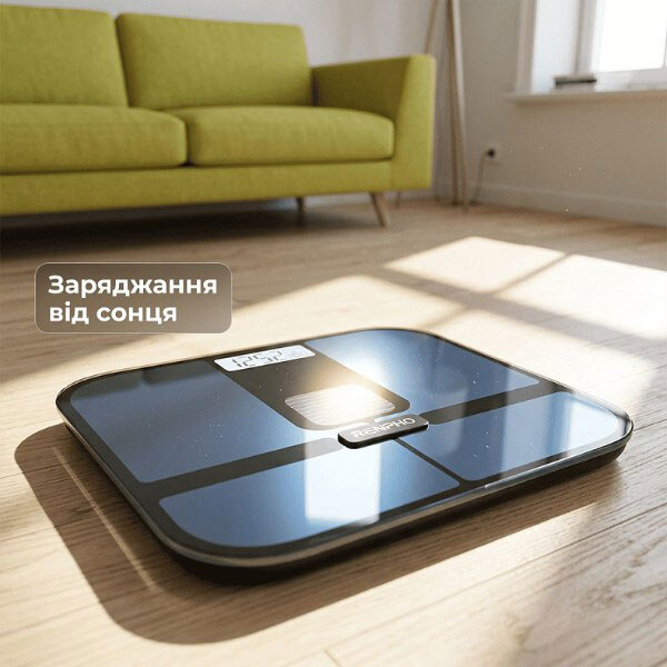 Ваги для підлоги RENPHO Elis Solar 2 Smart Body Scale, Чорний - № 6 Ваги для підлоги RENPHO Elis Solar 2 Smart Body Scale, Чорний - № 6