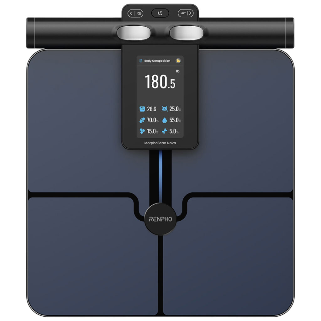 Ваги для підлоги RENPHO MorphoScan Nova Body Composition Scale, Синій - № 1 Ваги для підлоги RENPHO MorphoScan Nova Body Composition Scale, Синій - № 1
