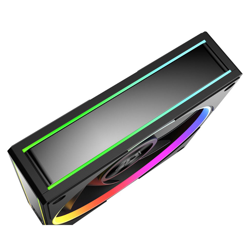 Вентилятор ID-Cooling MF-1230-ARGB-K Trio, Чорний - № 6 Вентилятор ID-Cooling MF-1230-ARGB-K Trio, Чорний - № 6