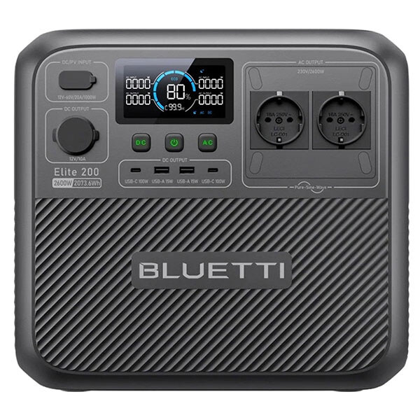 Зарядная станция Bluetti Elite 200 V2, Черный - № 1 Зарядная станция Bluetti Elite 200 V2, Черный - № 1