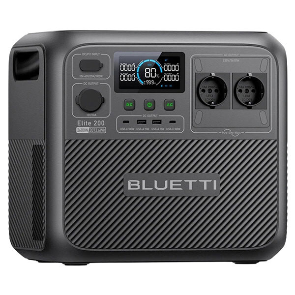 Зарядная станция Bluetti Elite 200 V2, Черный - № 2 Зарядная станция Bluetti Elite 200 V2, Черный - № 2